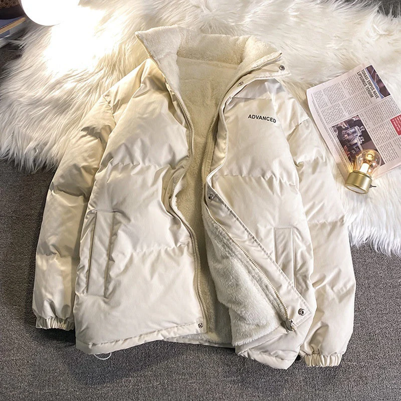 Warm Relaxed Women’s Puffer Jacket - Oversized Fleece Winter - Image 3