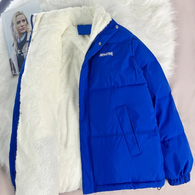 Warm Relaxed Women’s Puffer Jacket - Oversized Fleece Winter - Image 6