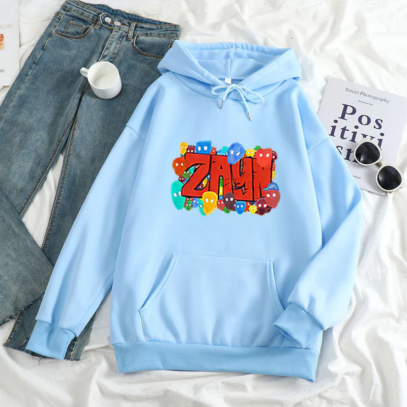 Warm Unisex Hoodie - Oversized, Polyester Fleece, Casual - Image 10