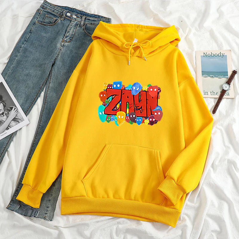 Warm Unisex Hoodie - Oversized, Polyester Fleece, Casual - Image 12