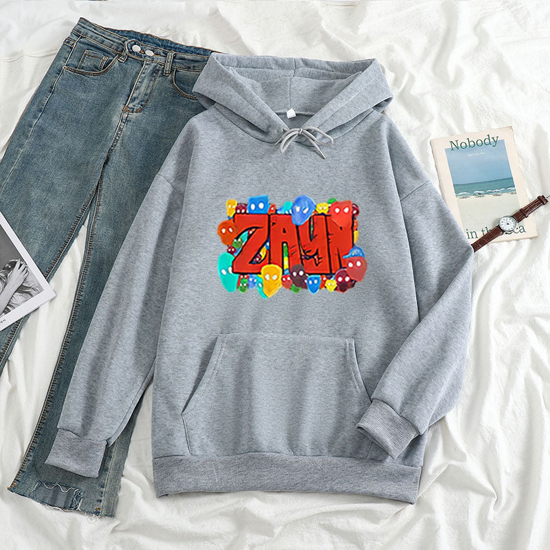 Warm Unisex Hoodie - Oversized, Polyester Fleece, Casual - Image 5