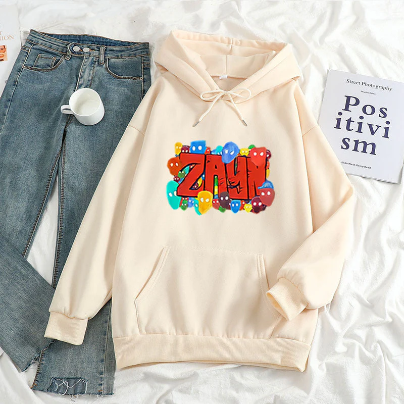 Warm Unisex Hoodie - Oversized, Polyester Fleece, Casual - Image 6