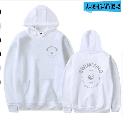 Warm Unisex Hoodie - Pullover, Cotton Blend, For Winter - Image 13