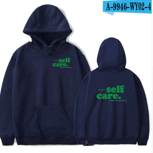 Warm Unisex Hoodie - Pullover, Cotton Blend, For Winter - Image 5