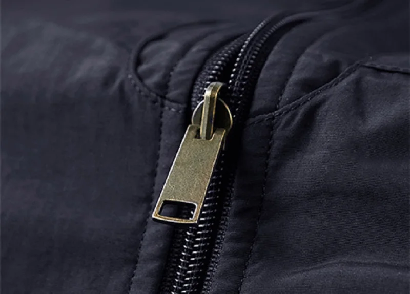 Warm Versatile Men Hooded Vest - Fleece Lined, Nylon, Outdoor - Image 13