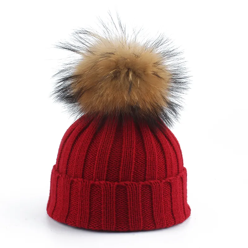Warm Women's Beanie - Chunky Ribbed, Cotton Blend, Winter - Image 5