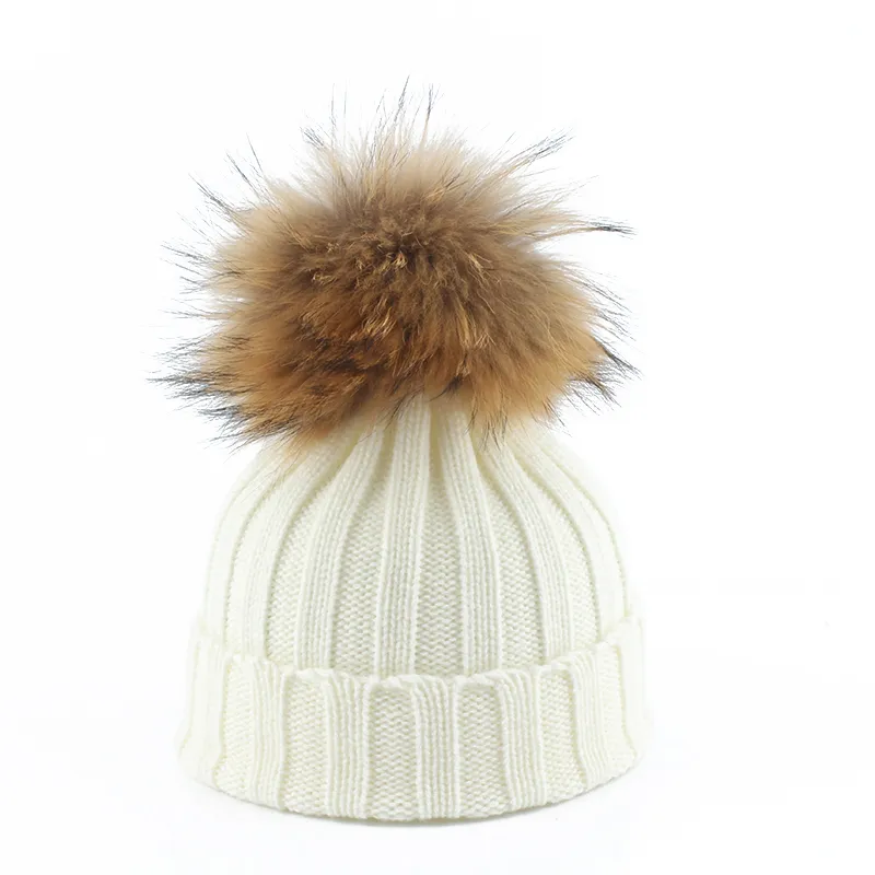 Warm Women's Beanie - Chunky Ribbed, Cotton Blend, Winter - Image 6