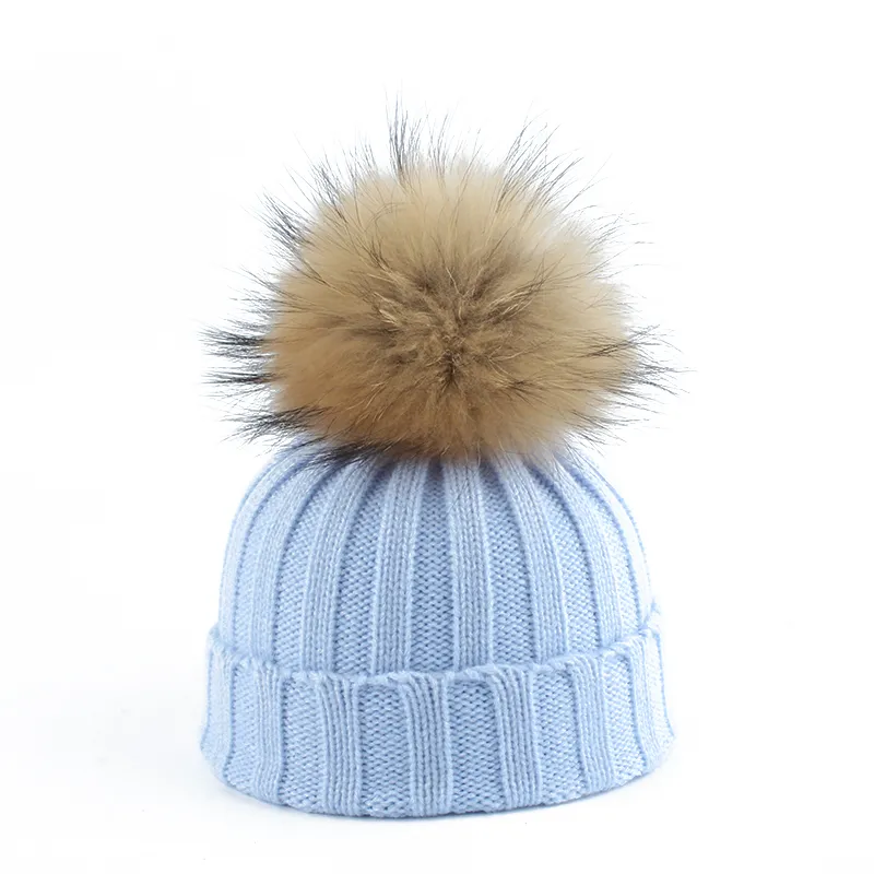 Warm Women's Beanie - Chunky Ribbed, Cotton Blend, Winter - Image 7