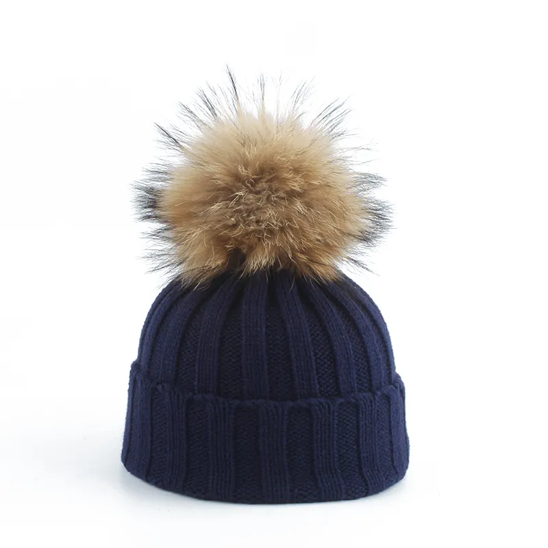 Warm Women's Beanie - Chunky Ribbed, Cotton Blend, Winter - Image 8