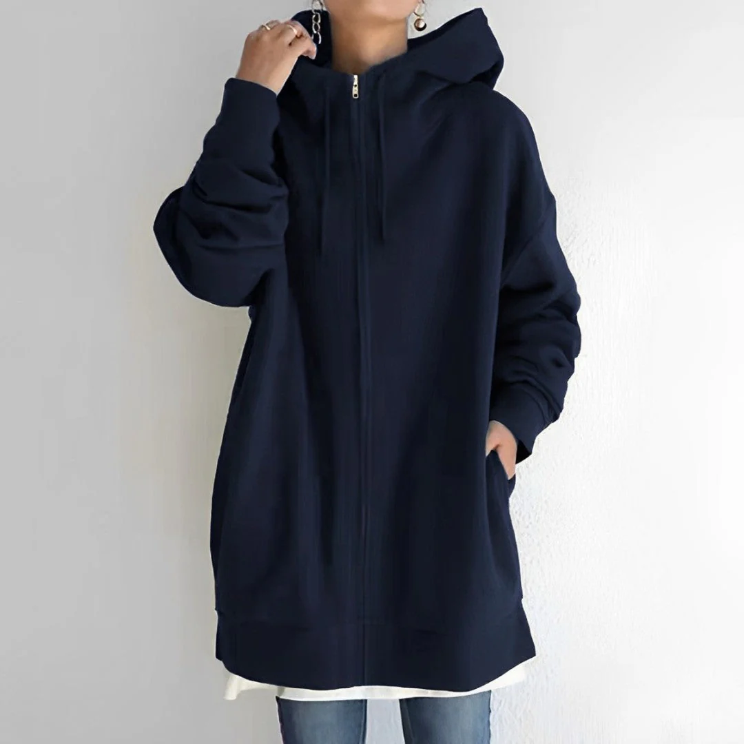 Warm Womens Fleece Hoodie - Oversized, Brushed Fleece - Image 5