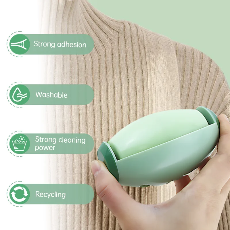 Washable Lint Remover Portable Roller for Clothes Pet Hair Sticky - Image 3