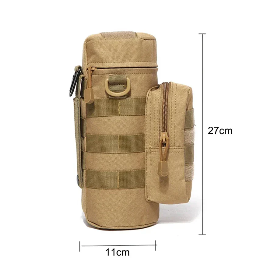 Water Bottle Carrier Tactical MOLLE Bottle Pouch Outdoor Gear Fall 2025 Durable Construction - Image 3