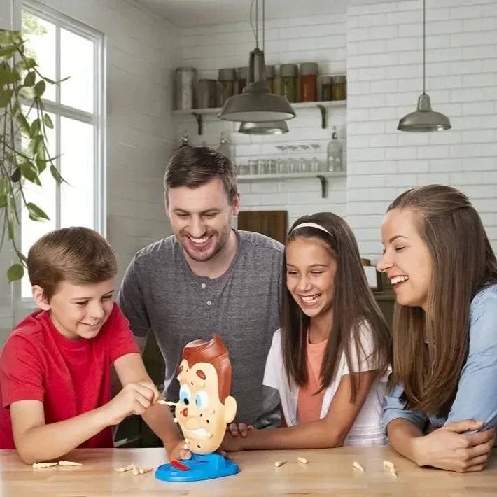 Water Spray Pimple Popping Game - Hilarious Family Fun for Kids, Anti-Stress Face Squeeze Challenge, Parent-Child Interactive Toy - Image 3