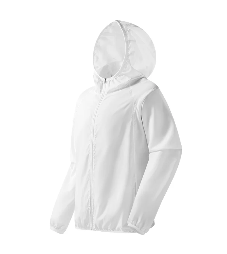 Waterproof Men's Hiking Jacket - Hooded Quick Dry, Polyester - Image 4