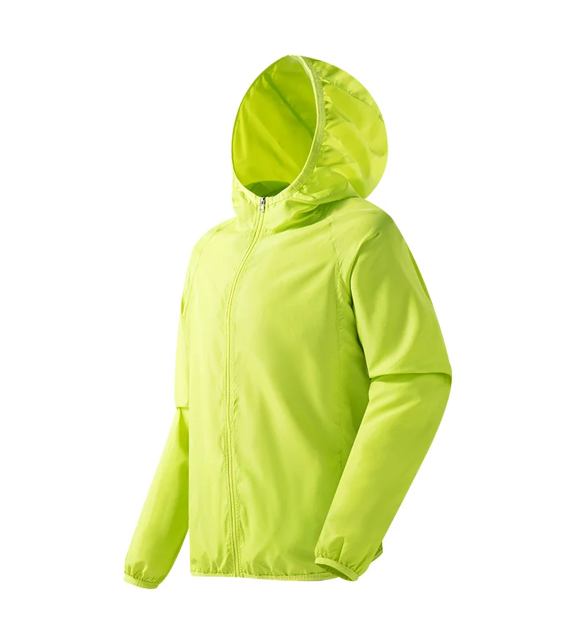 Waterproof Men's Hiking Jacket - Hooded Quick Dry, Polyester - Image 5