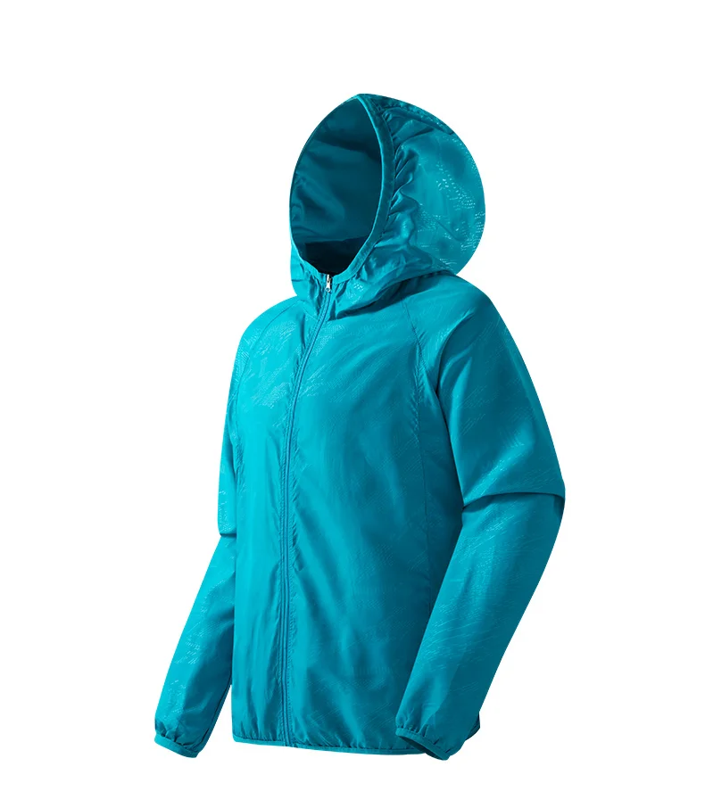 Waterproof Men's Hiking Jacket - Hooded Quick Dry, Polyester - Image 6