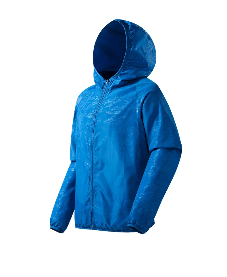 Waterproof Men's Hiking Jacket - Hooded Quick Dry, Polyester - Image 9
