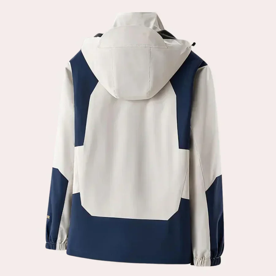 Waterproof Men's Hooded Jacket - Lightweight Shell For Rain - Image 2