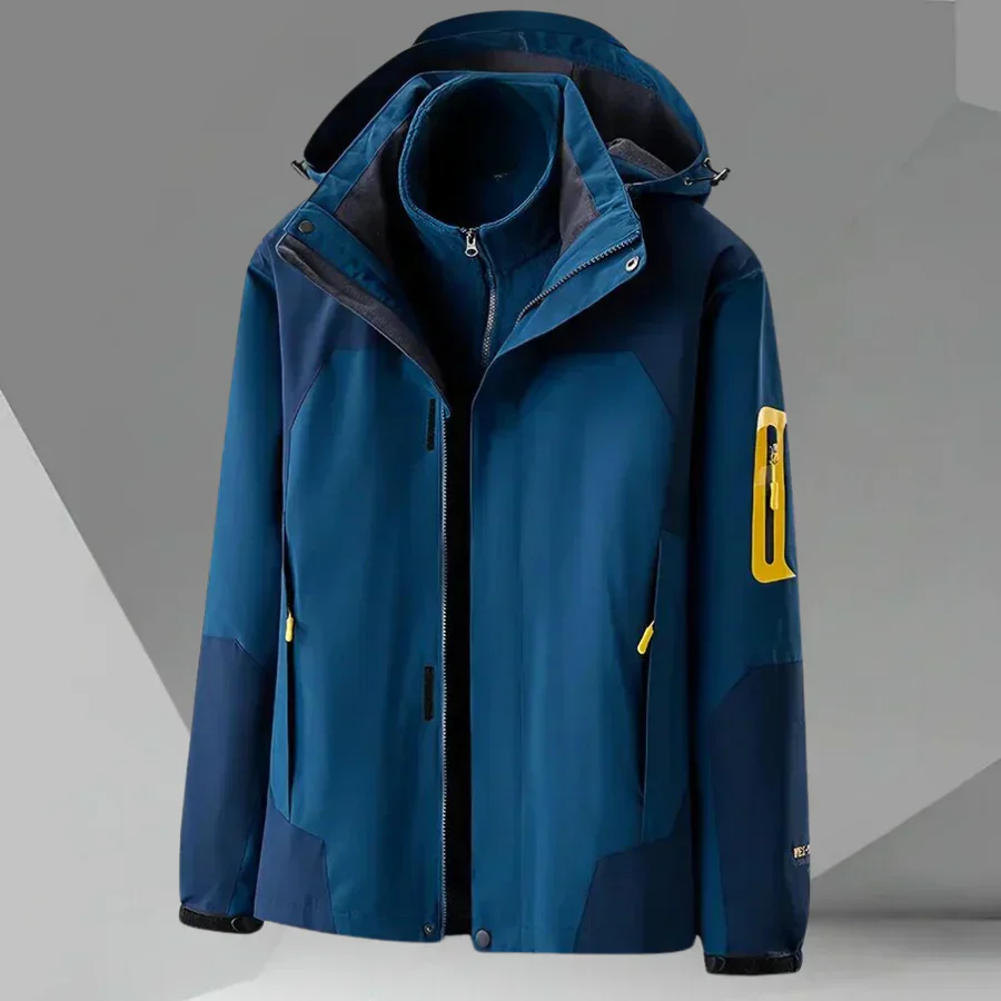 Waterproof Men's Hooded Jacket - Lightweight Shell For Rain - Image 7
