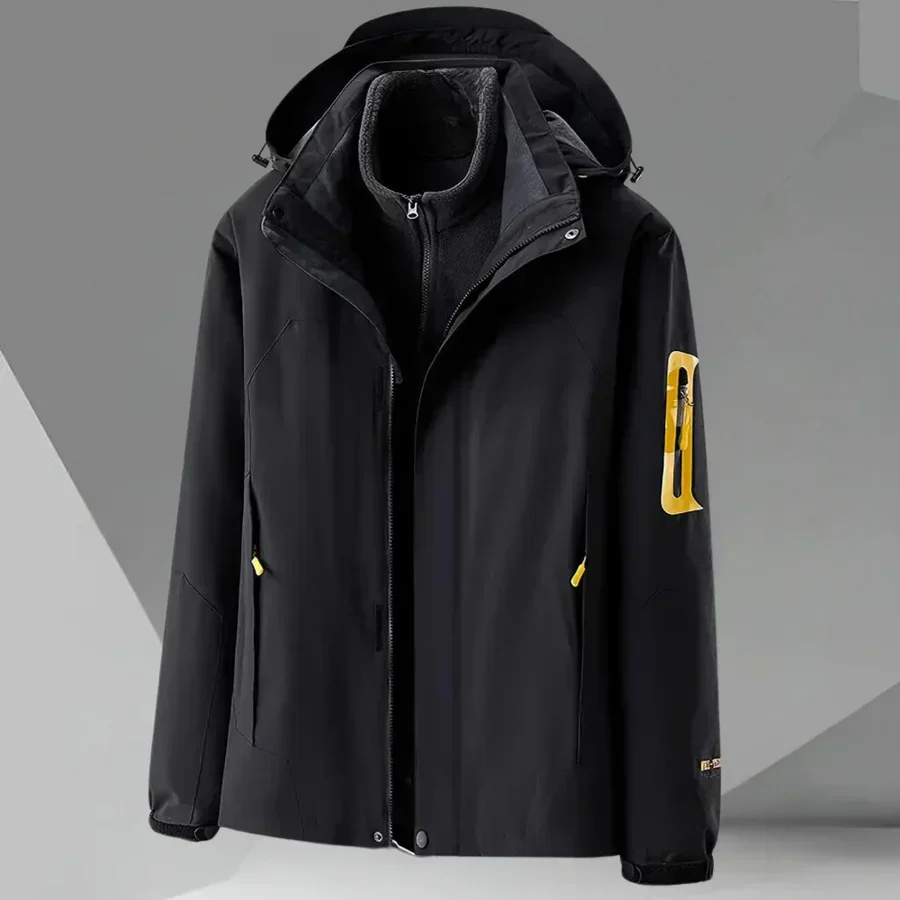 Waterproof Men's Hooded Jacket - Lightweight Shell For Rain - Image 8