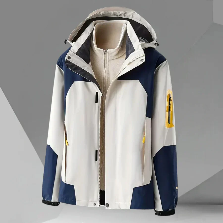 Waterproof Men's Hooded Jacket - Lightweight Shell For Rain - Image 9