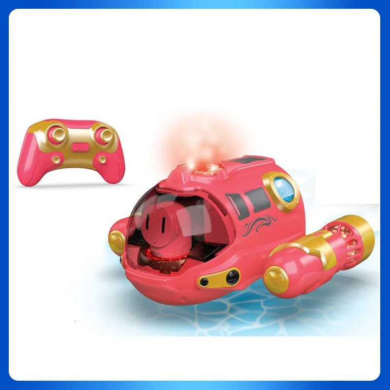 Waterproof Remote Control Motorboat with Dual Propellers - Fun RC Steamboat for Kids, Perfect Pool Toy - Image 10