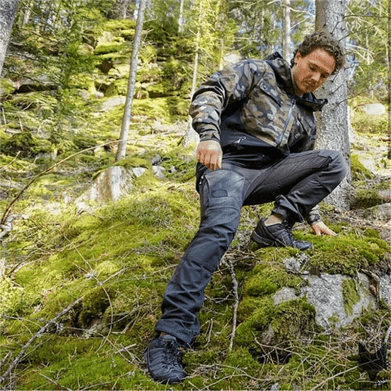 Waterproof & supportive men’s tactical pants – durable design, breathable fabric, for outdoor adventures - Image 4