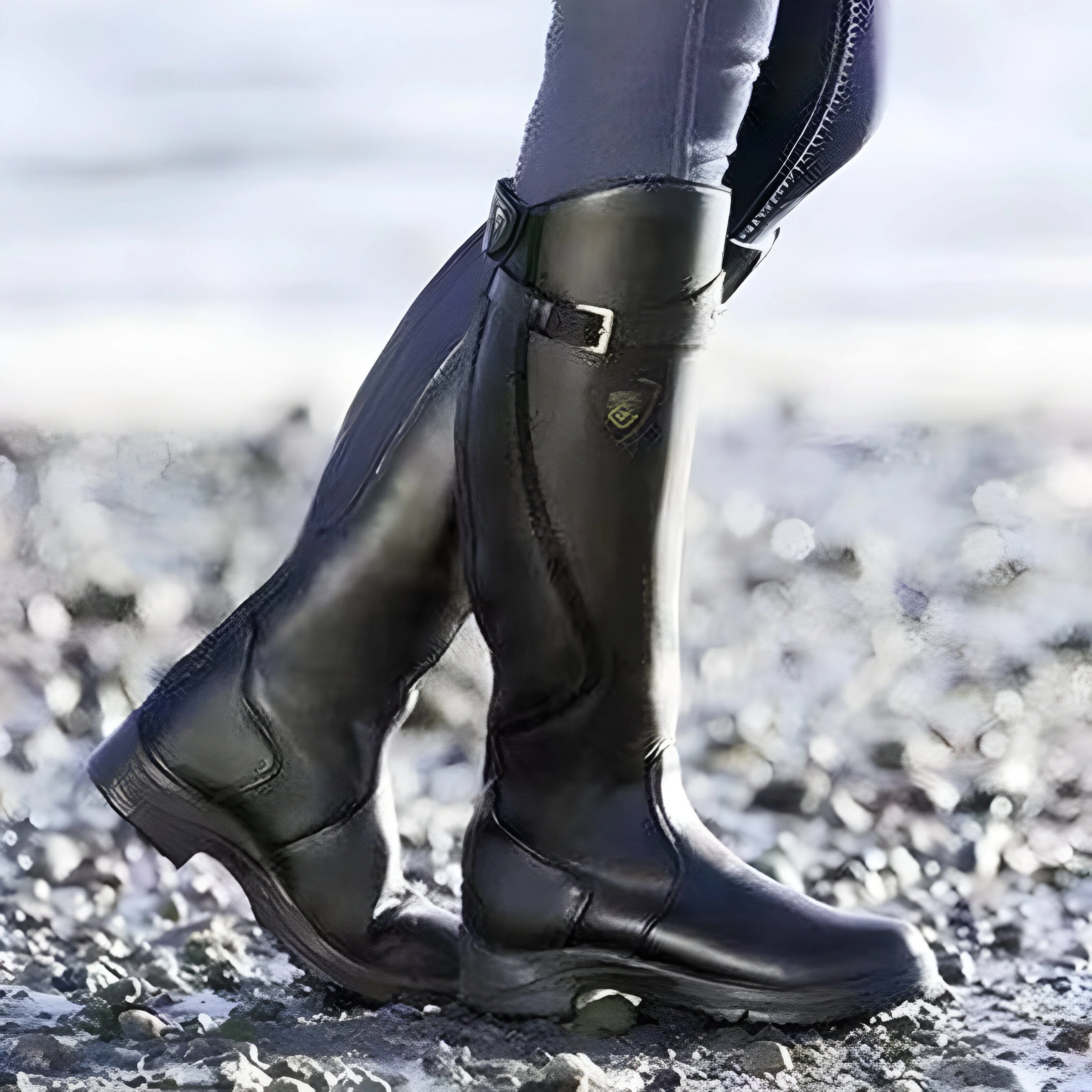 Waterproof Women’s Boots - Knee High Riding, Suede, Rain - Image 8