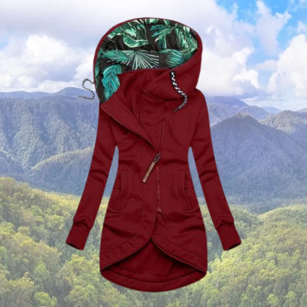 Waterproof Women’s Winter Jacket - Longline, Lined - Image 5