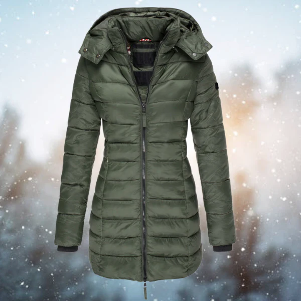 Waterproof Women’s Winter Jacket - Mid-Thigh Insulated - Image 6
