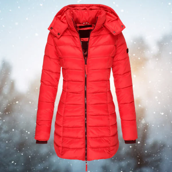 Waterproof Women’s Winter Jacket - Mid-Thigh Insulated - Image 8