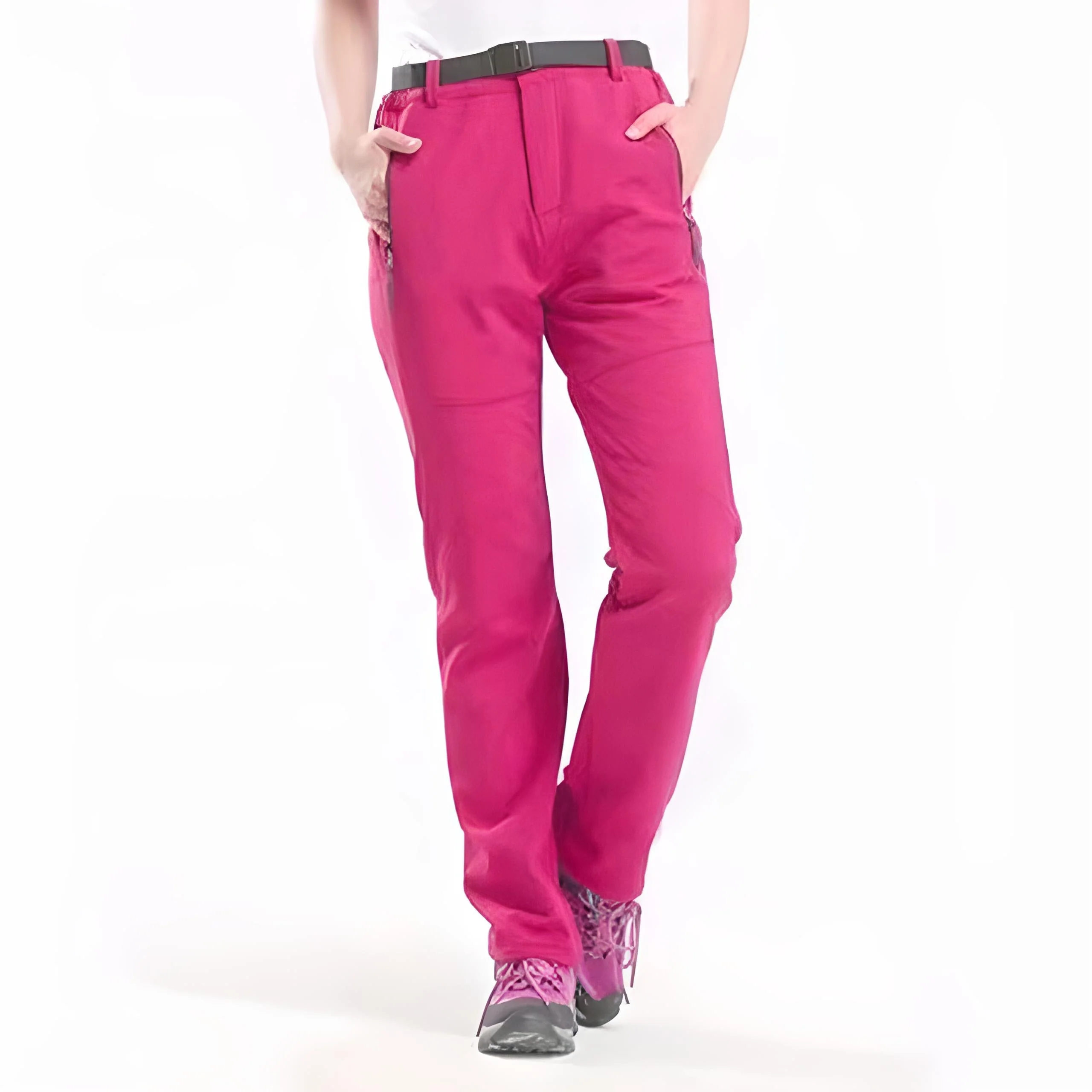 Waterproof women’s hiking pants – elastic, breathable, for outdoor activities - Image 2