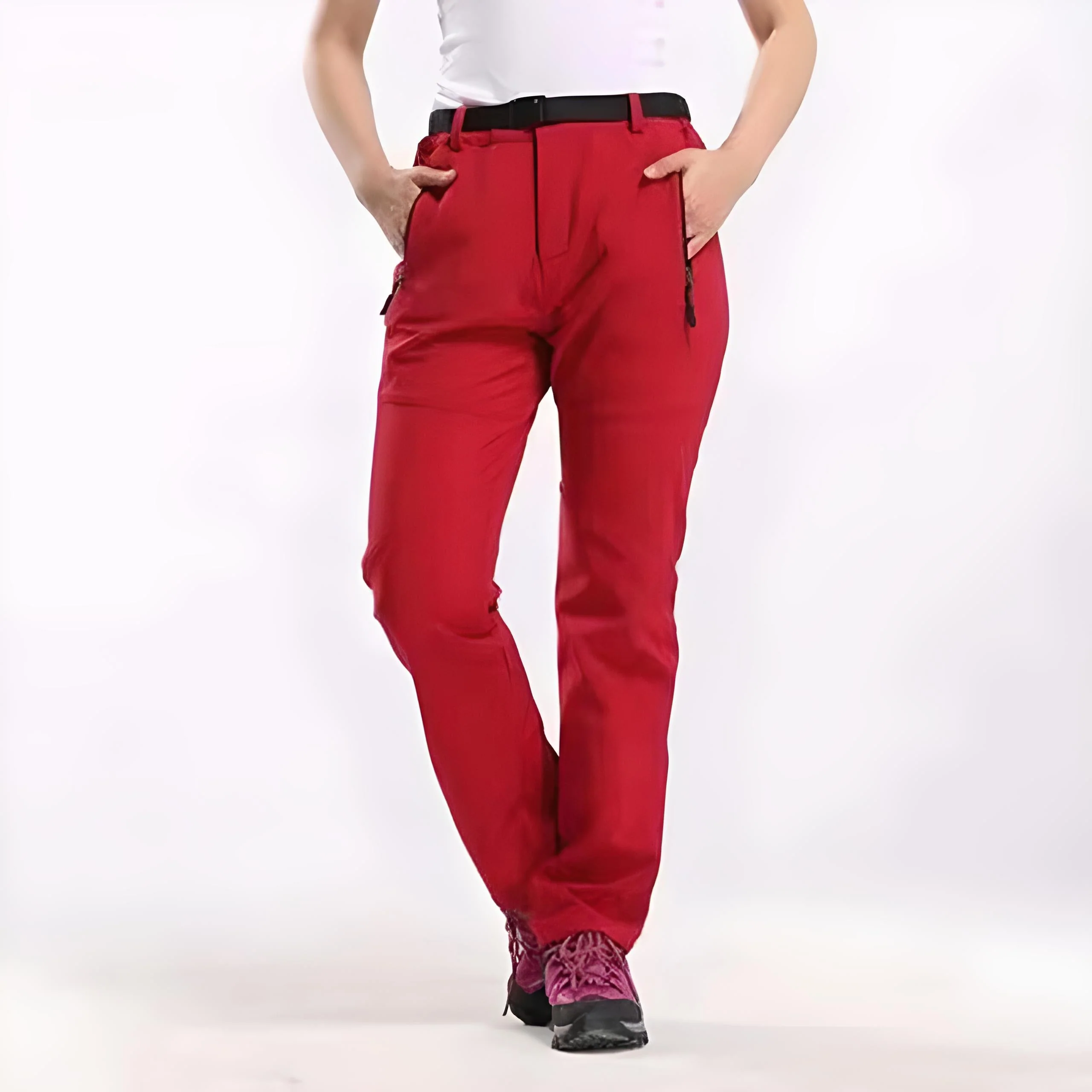 Waterproof women’s hiking pants – elastic, breathable, for outdoor activities - Image 4