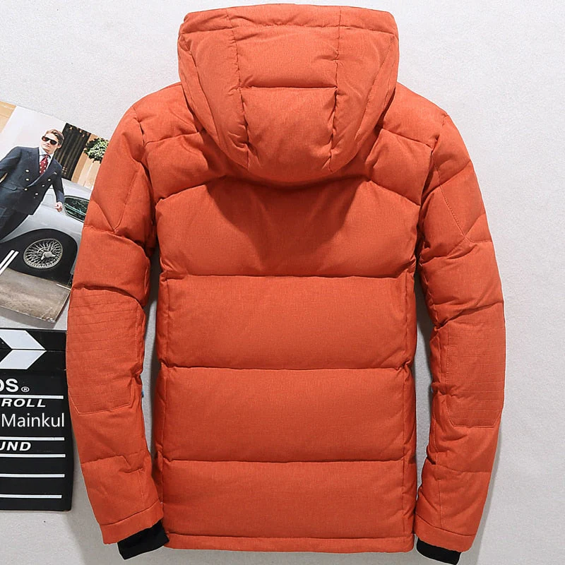 Windproof Men's Winter Jacket - Quilted, Insulated, City - Image 7