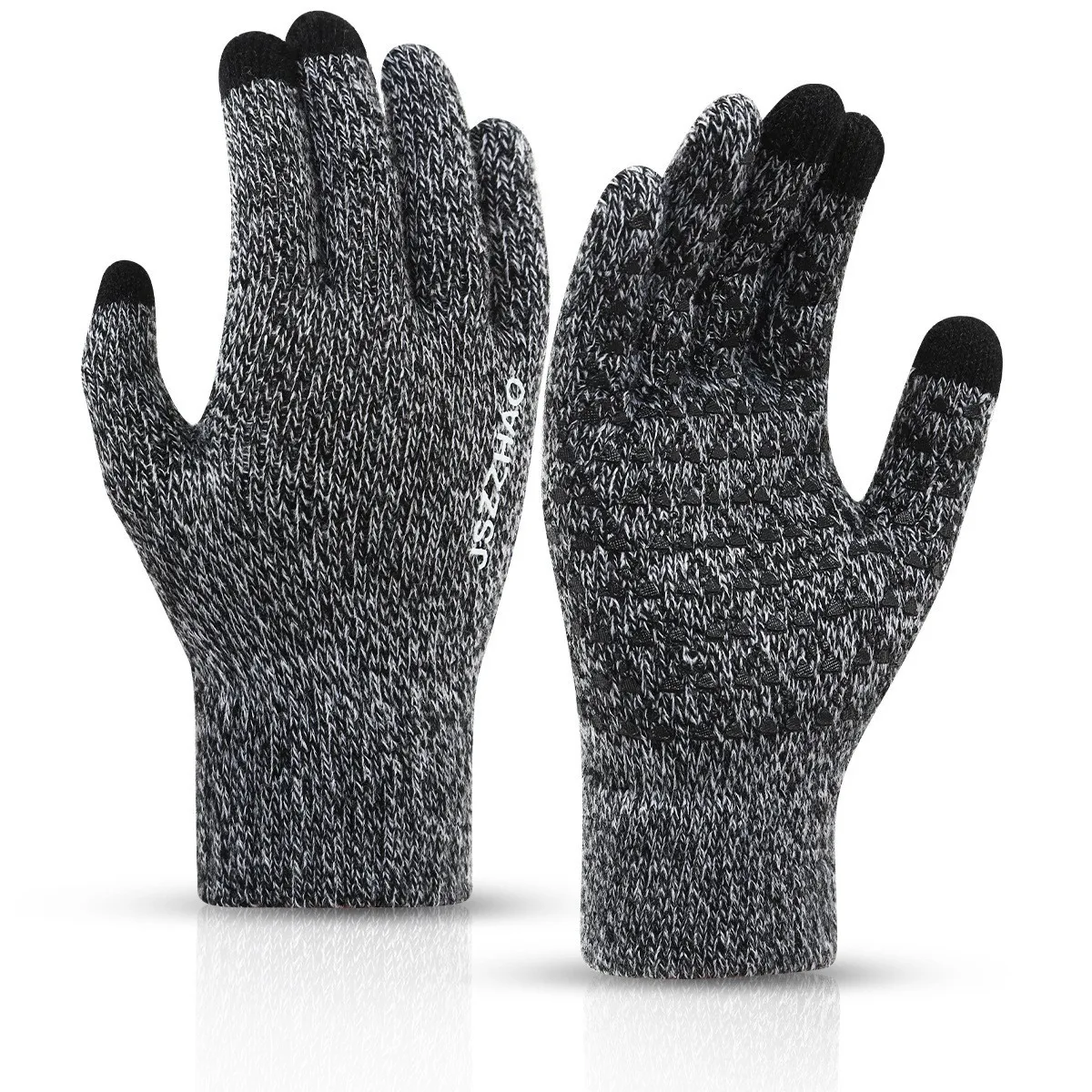 Winter Gloves Thermal Knit Touch Screen Gloves Winter Essentials 2026 Warmth For Running And Driving - Image 8