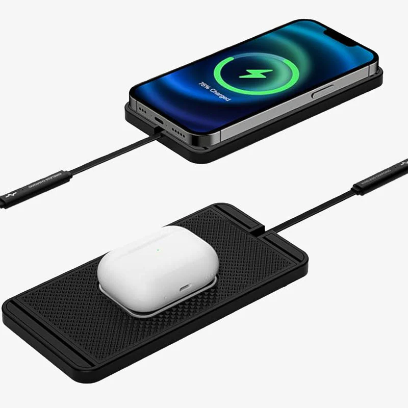 Wireless Car Charger Slim Charging Pad Road Trip 2025 - Image 3