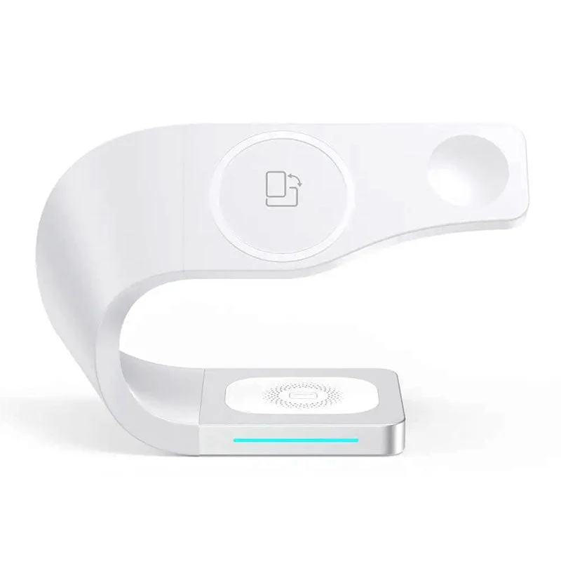 Wireless Charging Station 4 In 1 MagSafe Black Minimalist - Image 9
