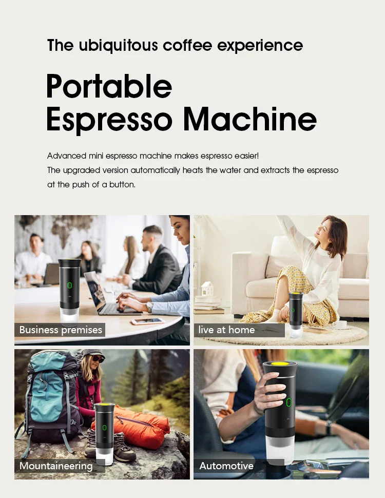 Portable Espresso Machine Wireless 3 In 1 Travel Car Camp - Image 18