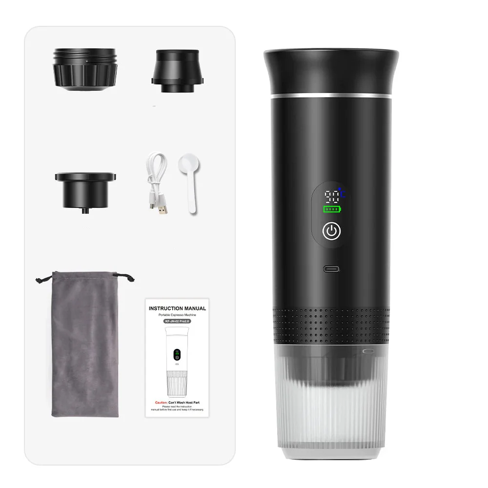 Portable Espresso Machine Wireless 3 In 1 Travel Car Camp - Image 29