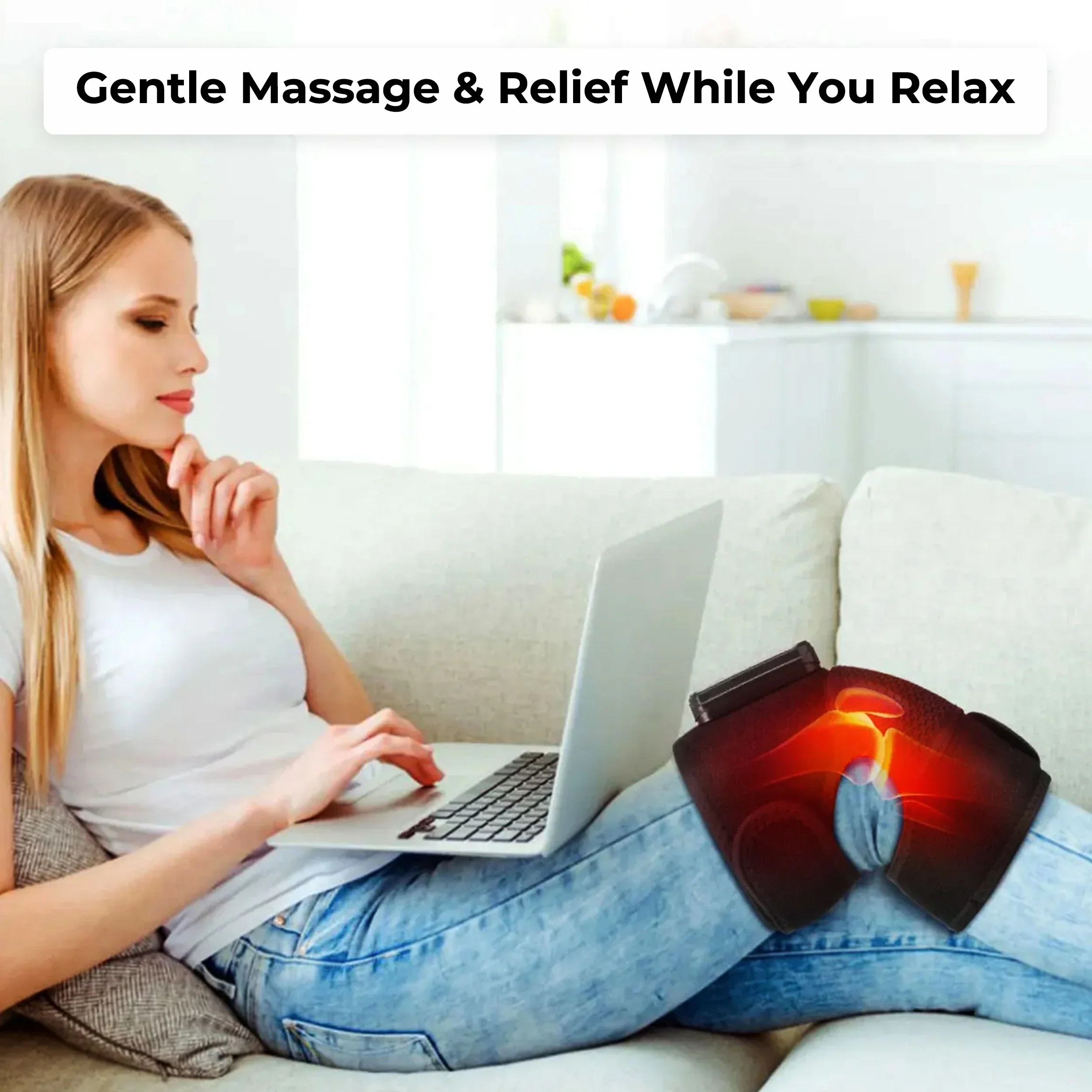 Wireless Heated Massager 3 In 1 Knee Elbow Shoulder - Image 7
