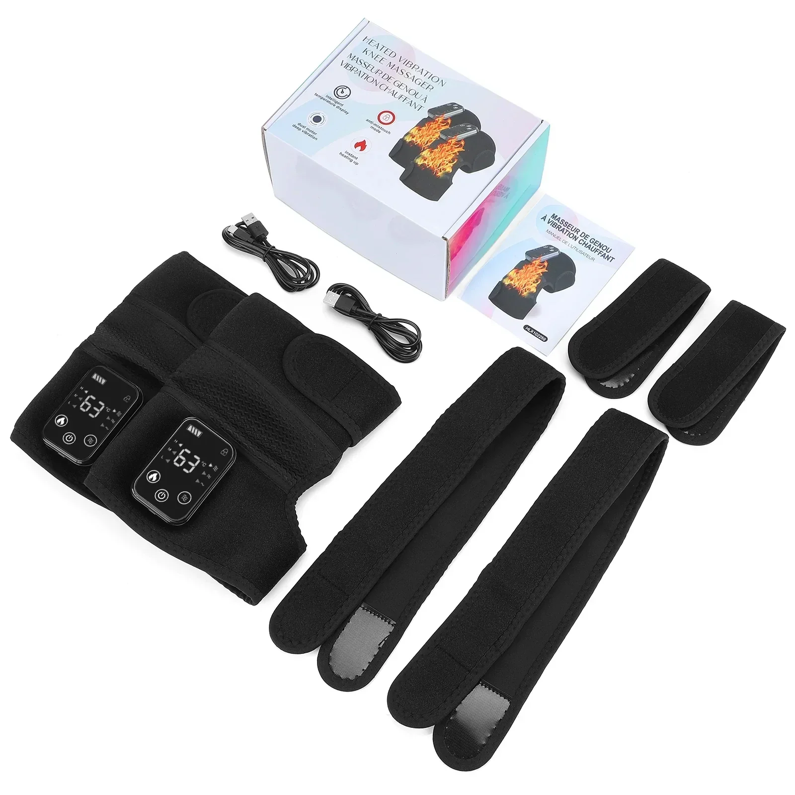 Wireless Heated Massager 3 In 1 Knee Elbow Shoulder - Image 9