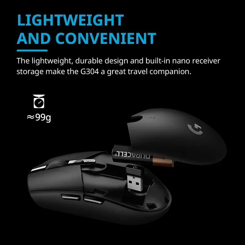 Wireless Lightweight Gaming Mouse HERO Sensor 12K DPI - Image 4