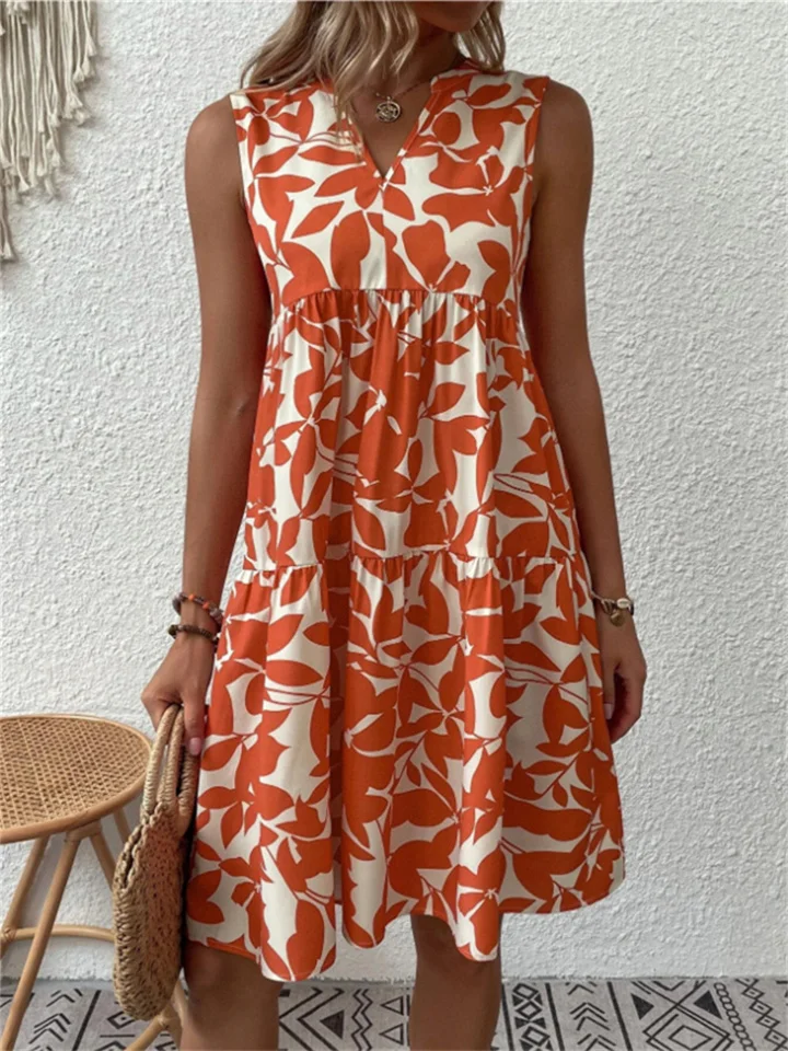 Women's A-Line Floral Maxi Dress, Breathable Cotton Summer Dress for Beach and Garden Parties, Plus Size Available - Image 7