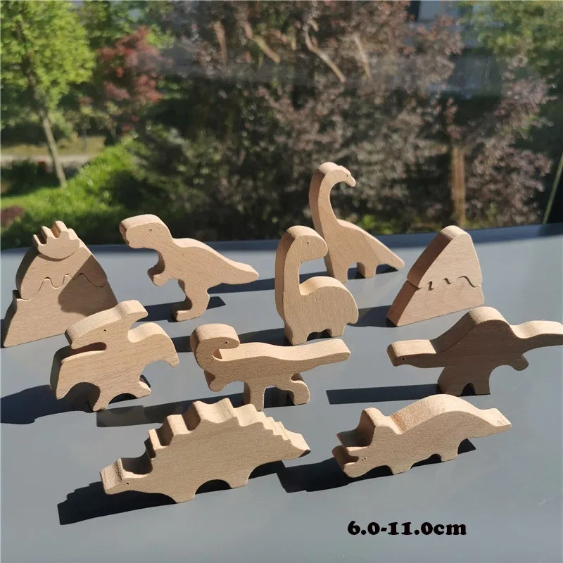 Wooden Building Blocks Pastel Nordic Stacking Play Set Fall 2025 Eco Friendly Imaginative Play Gift - Image 8
