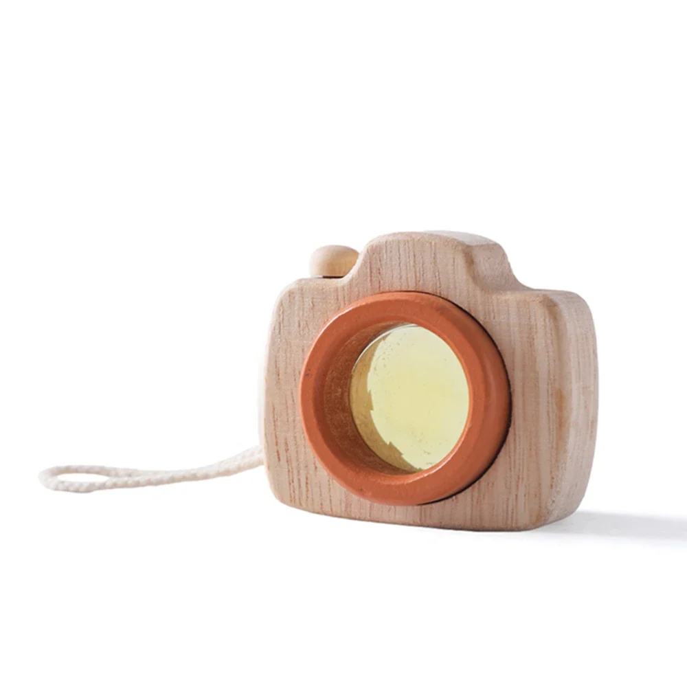 Wooden Montessori Camera Toy for Kids, BPA Free, Lightweight, Sensory Play Gift for Toddlers and Young Children - Image 8