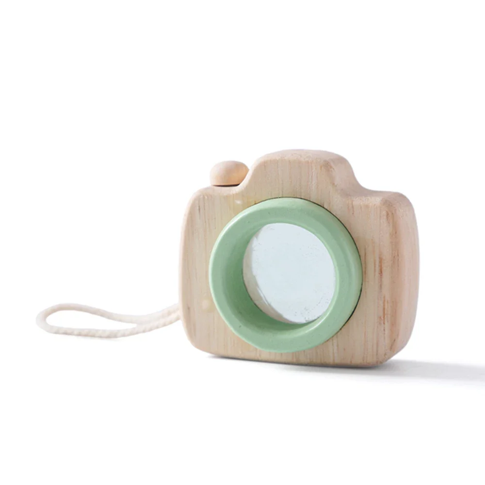 Wooden Montessori Camera Toy for Kids, BPA Free, Lightweight, Sensory Play Gift for Toddlers and Young Children - Image 9