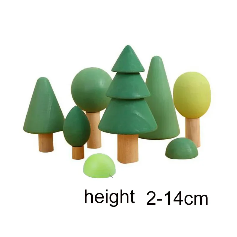 Wooden Rainbow Blocks Montessori Stacking Toys Wood Building Blocks Back to School 2025 Educational STEM Gift - Image 32