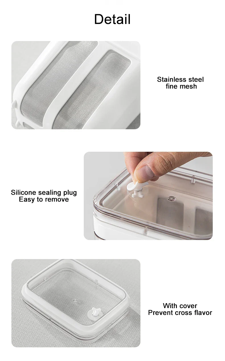 Yogurt Strainer Stainless Steel Filter For Whey Separation - Image 16
