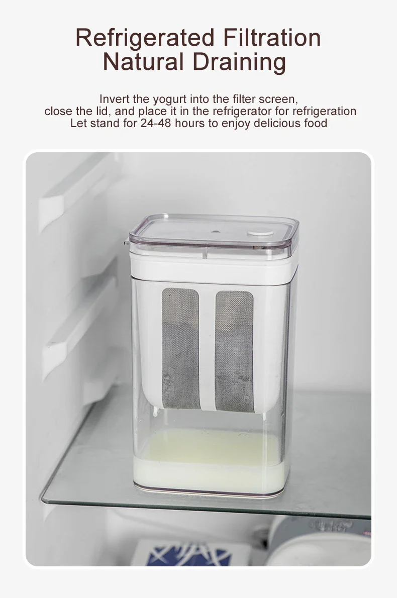 Yogurt Strainer Stainless Steel Filter For Whey Separation - Image 9